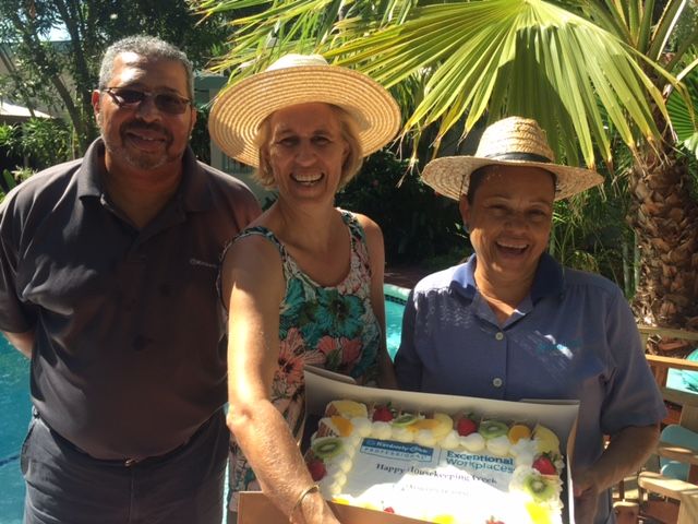 Boardwalk Small Hotel Aruba's Festive Housekeeping Week Celebrations