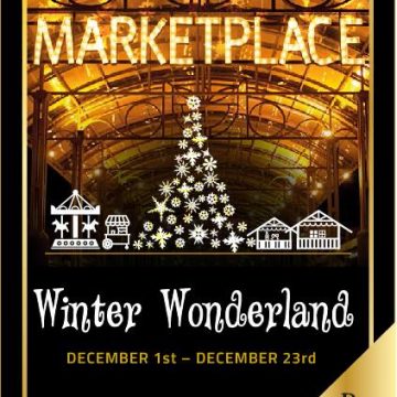 Walk into a Christmas Winter Wonderland with Renaissance Marketplace!