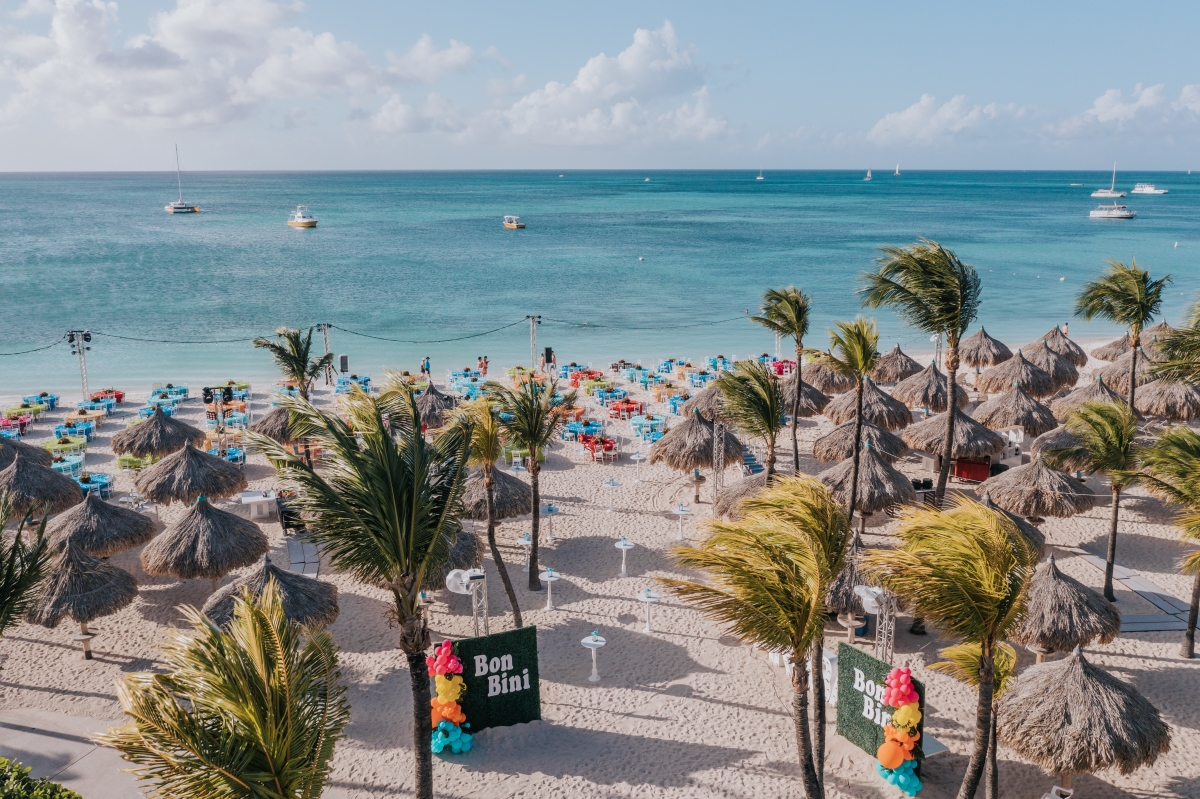 The Hilton Aruba is a 2022 Smart Stars winner, in the Best Incentive Hotel Category