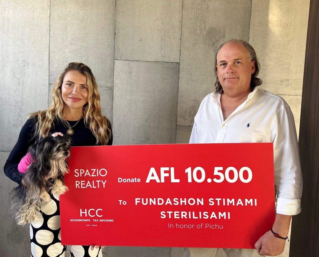 Spazio Realty, HCC Accountants & Tax Advisors, and Holistika Labs raised AFL. 10,500 for Stimami Sterilisami Foundation