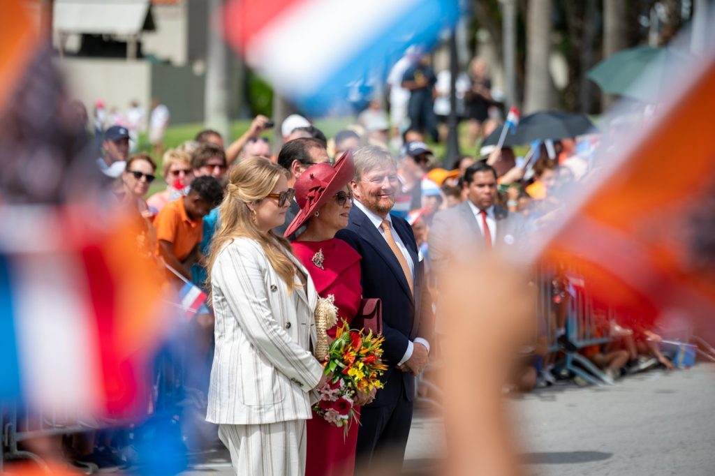 Dutch royal family visits Aruba during their tour of the Dutch Caribbean