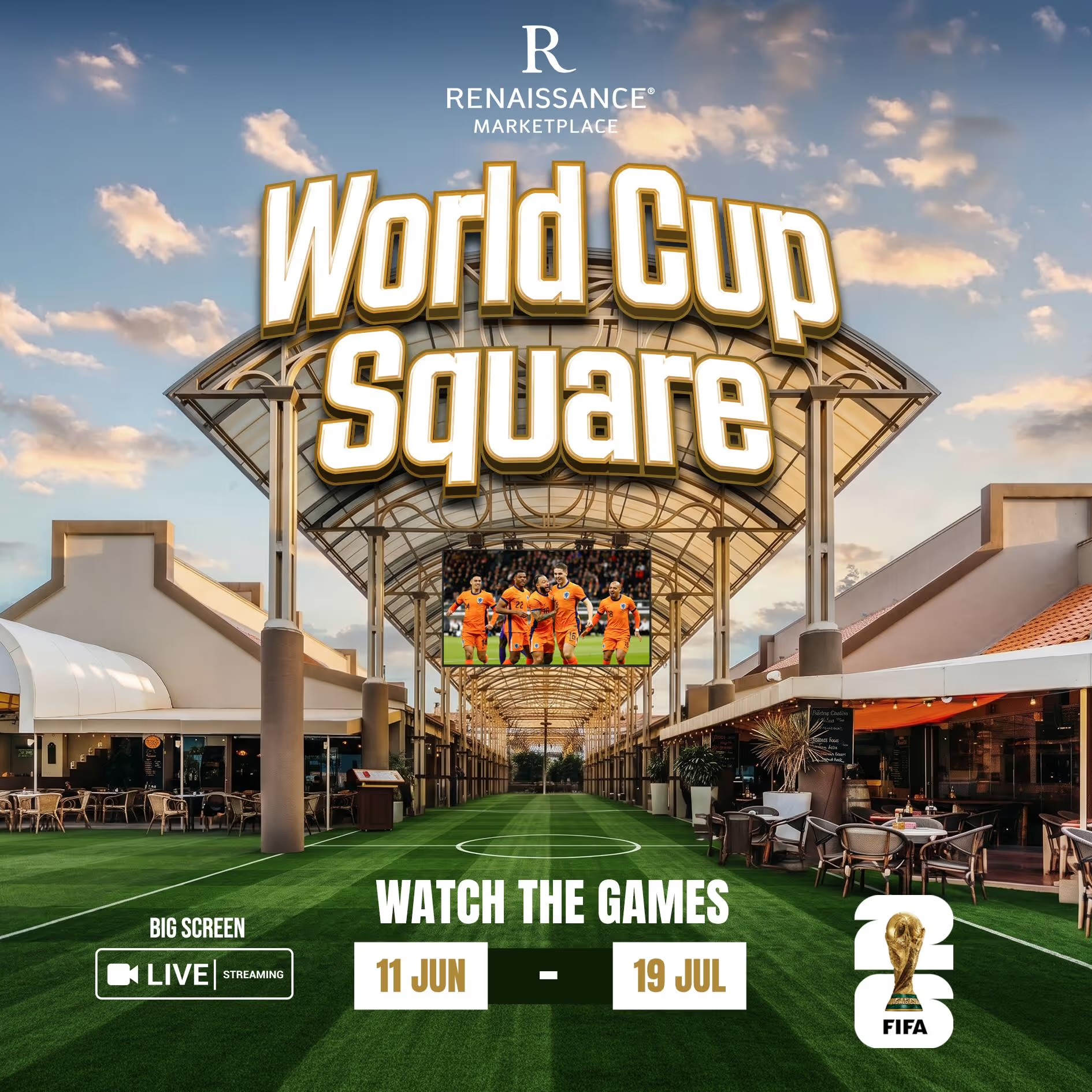 World Cup 2026: Catch Every Match at Renaissance Marketplace