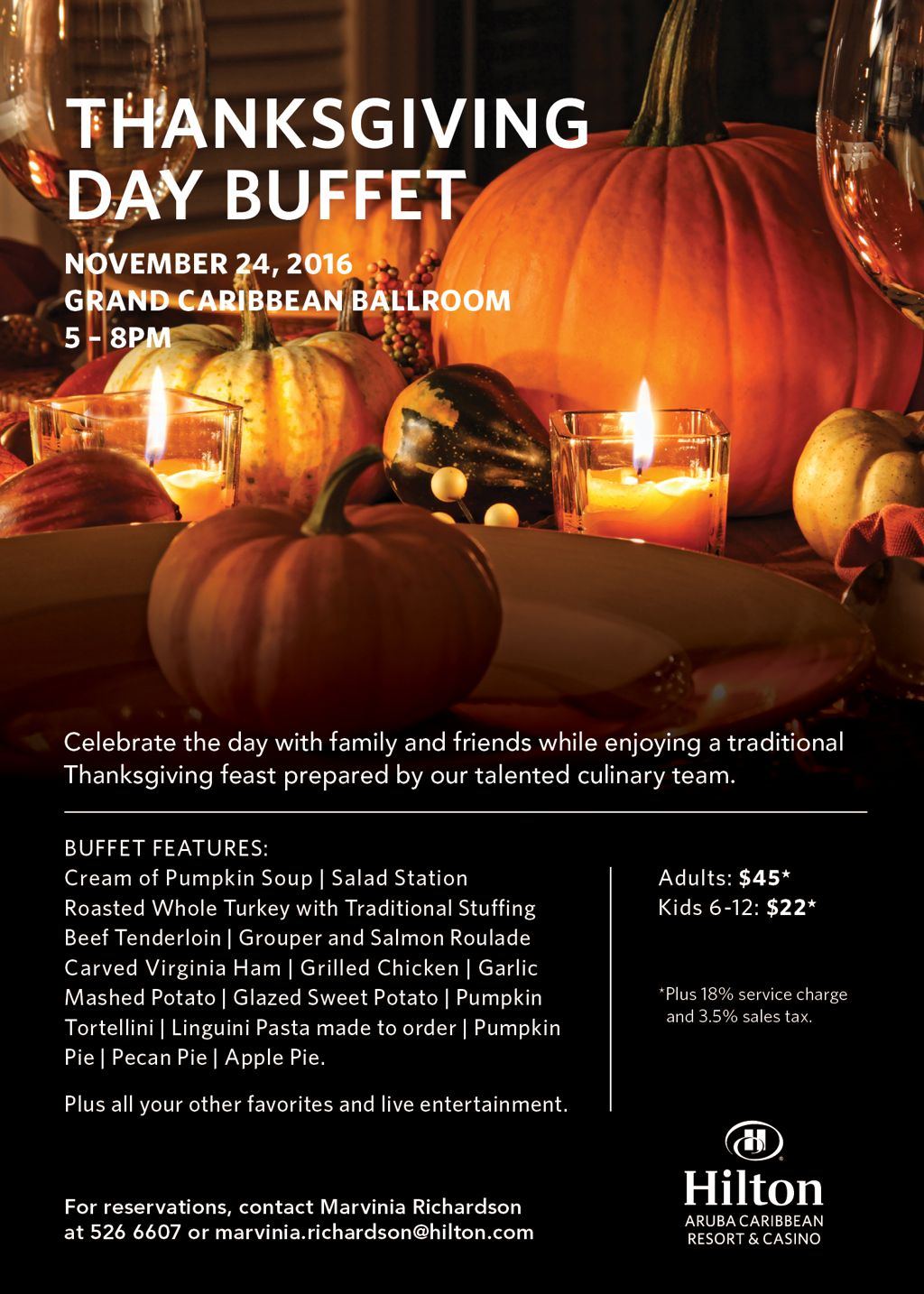 Thanksgiving letter to parents sample