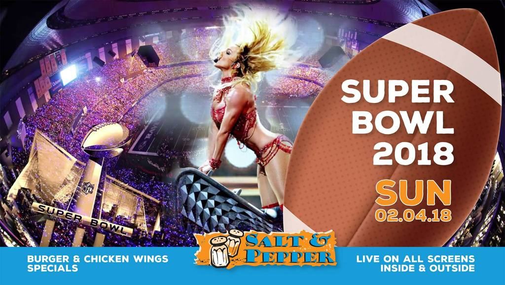 Super Bowl Sunday 2018 LIVE at Salt and Pepper Aruba