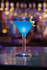 Blue Sky Martini