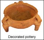 decorated pottery