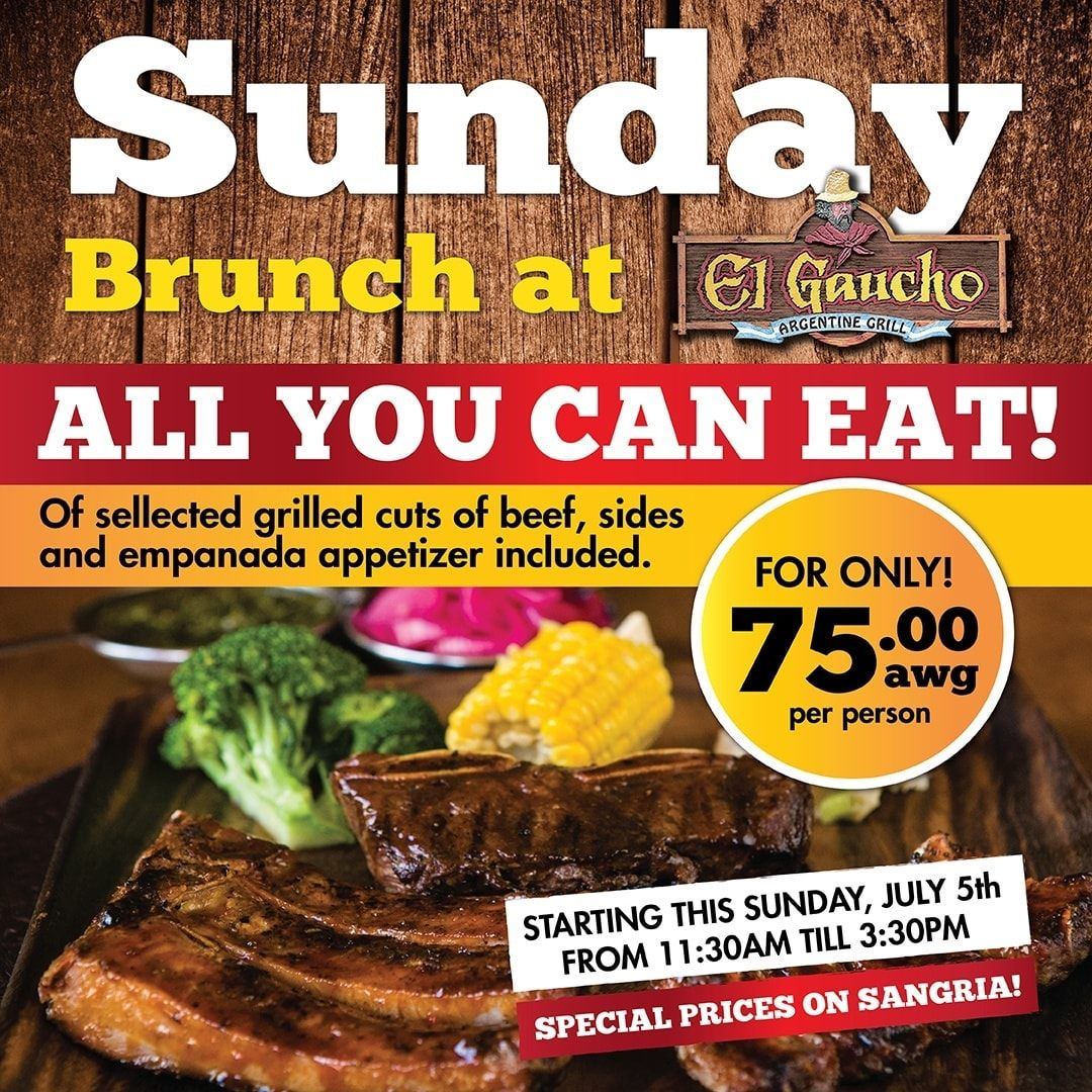 All You Can Eat Sunday Brunch