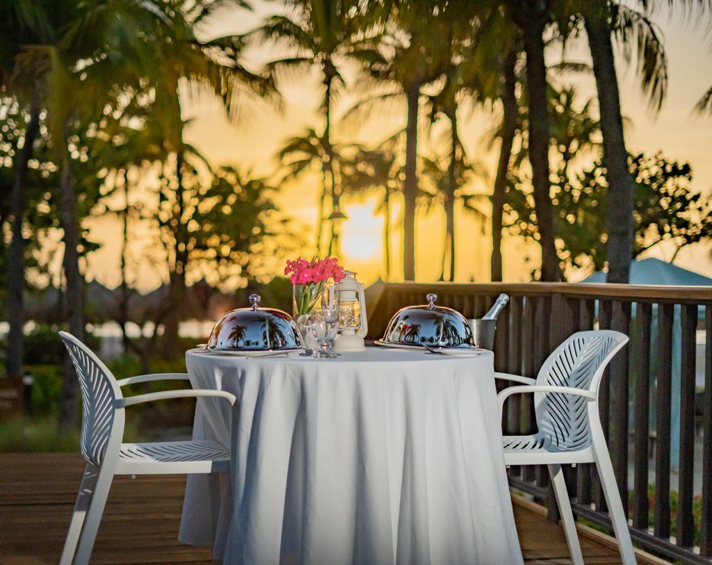Hilton Aruba's Sunset Concierge Private Dining Experience