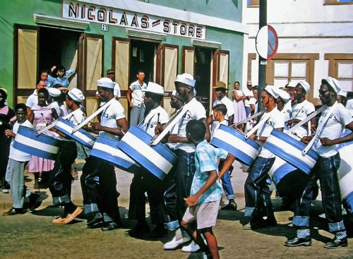 Steelband carnival in Aruba