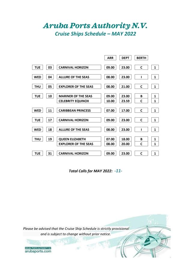 Aruba Cruises Cruise Schedule Carnival Cruise Lines, Royal