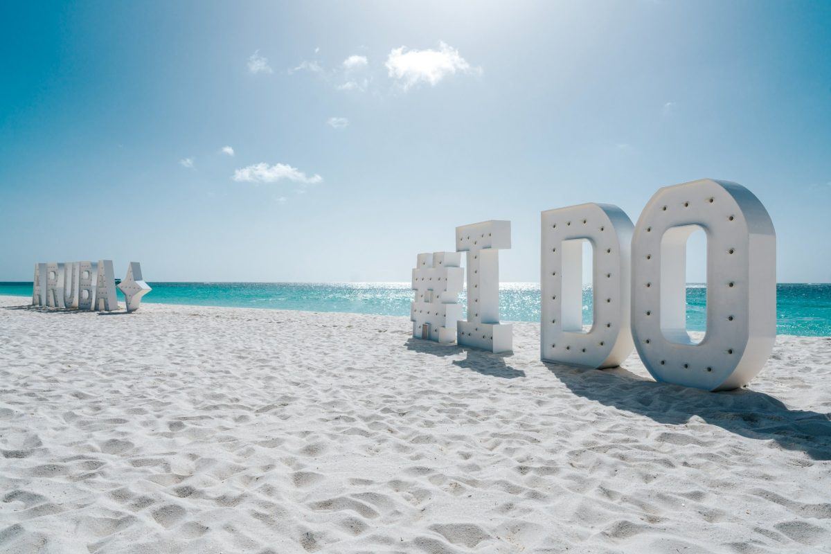 Aruba's Vow Renewal Ceremony