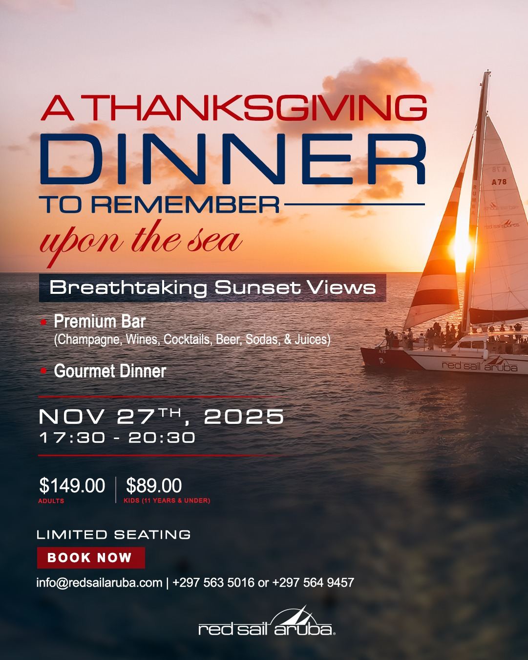 Thanksgiving Dinner to Remember Upon the Sea