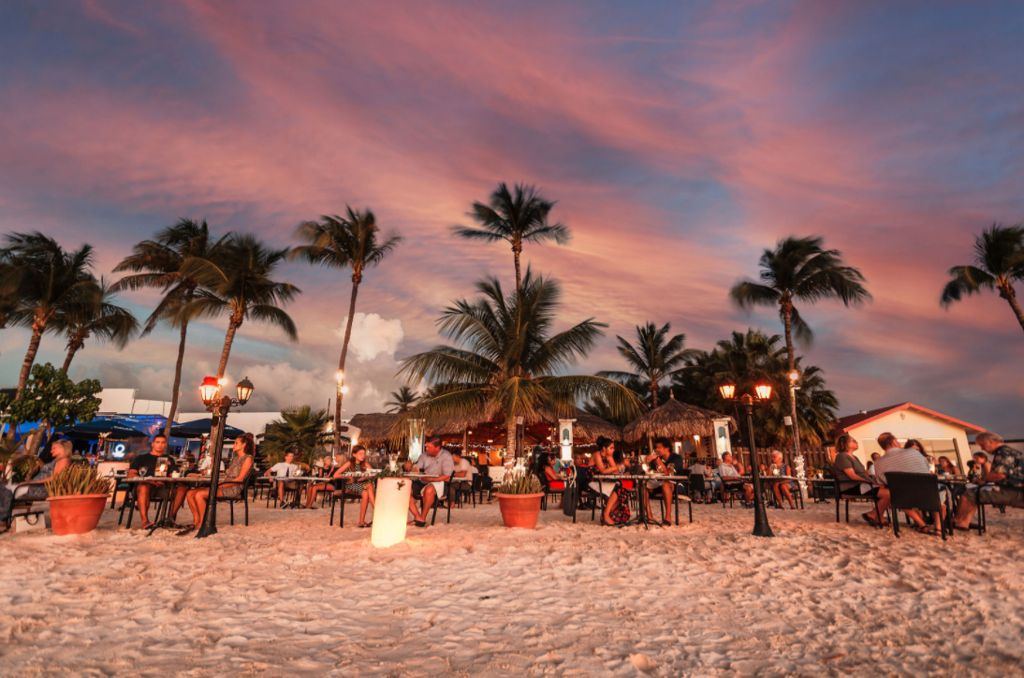 Aruba Restaurants Beachfront Dining